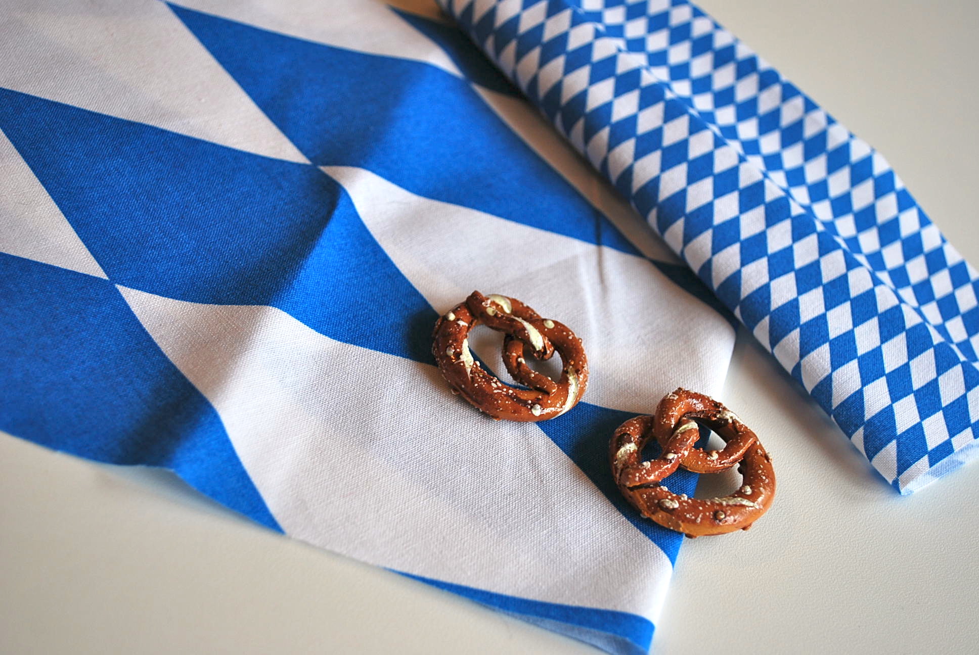 Bavaria Fabric and Pretzels