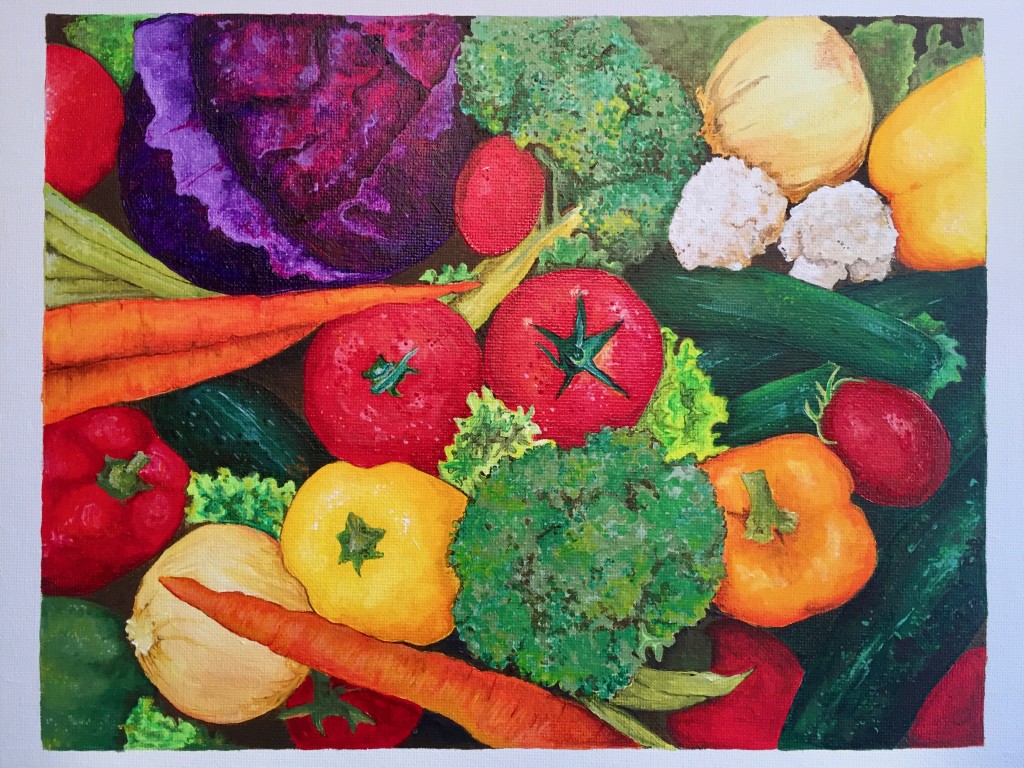 Painted Veggies