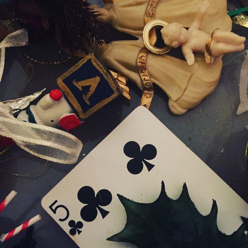 Christmas Five of Clubs